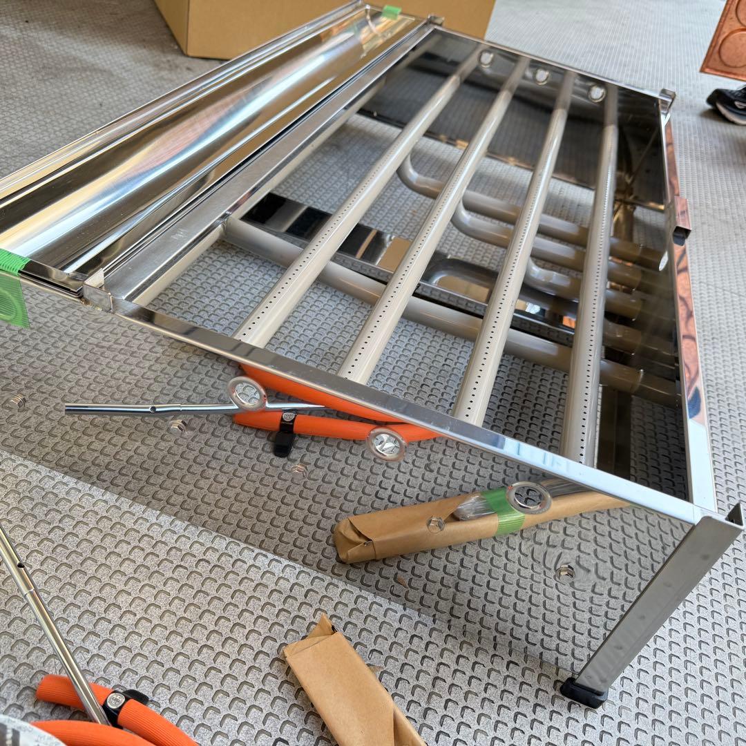 ★ポポ★ 業務用 大判焼機 銅板 プロパンガス用 20個焼40穴OK-40