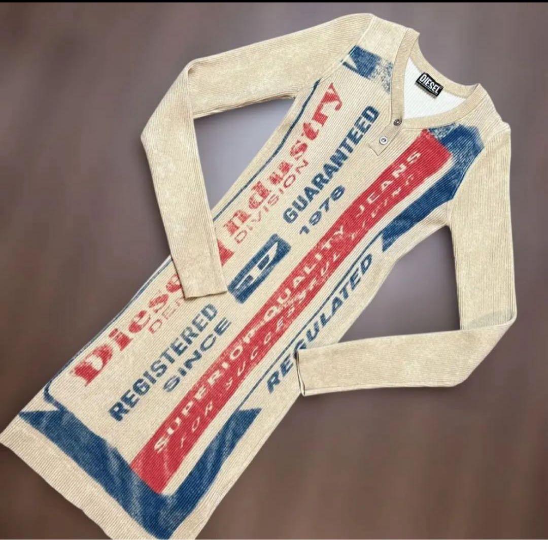 A　ディーゼルニットワンピース