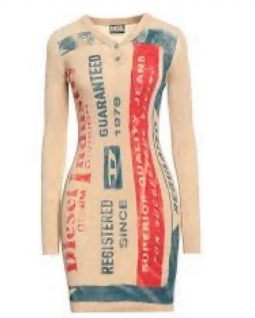 A　ディーゼルニットワンピース