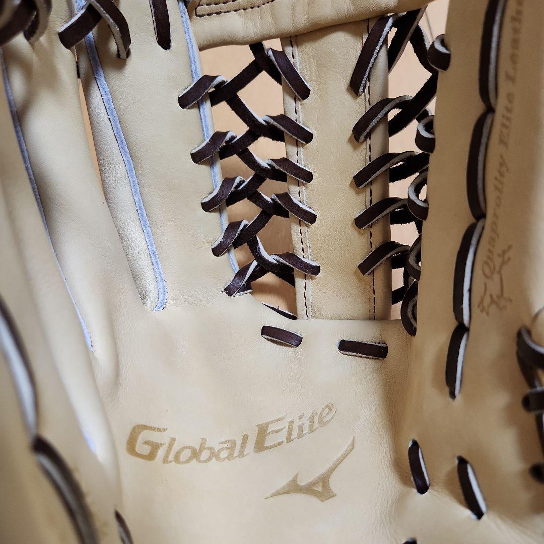 【新品・未使用】MIZUNO グローバルエリート 外野手用グローブ 左利き用