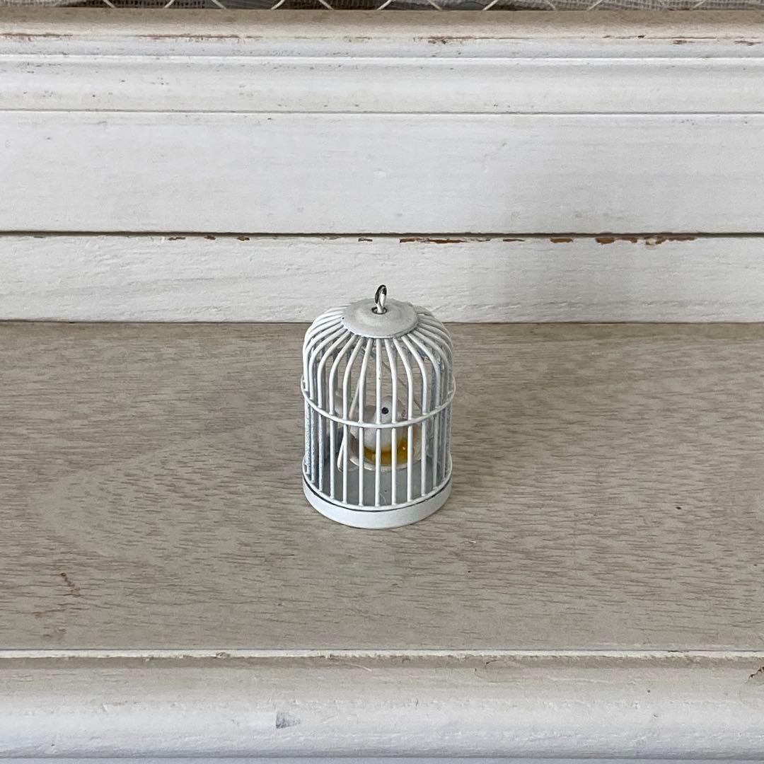 とりかご　ミニチュア　ドールハウス　ドイツ　ヴィンテージ