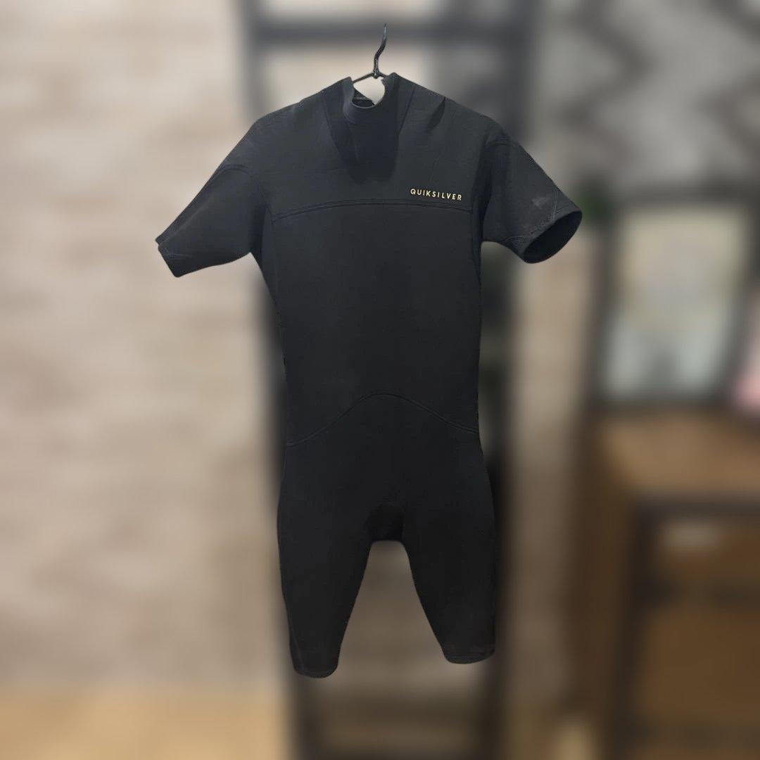QUIKSILVER ブラック スプリング ウェットスーツ　XL