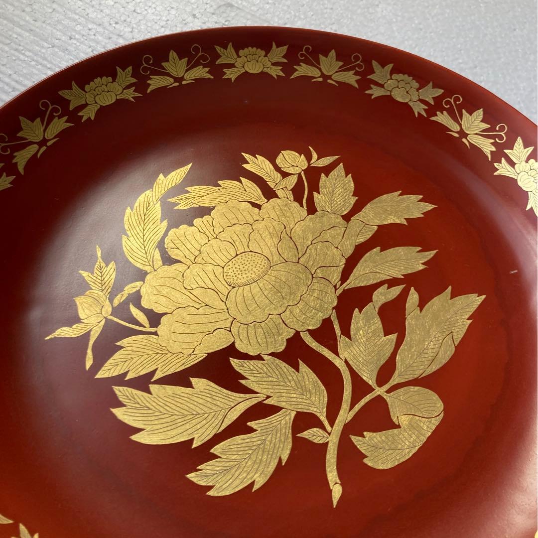 大皿 飾り皿 長春風富 30cm