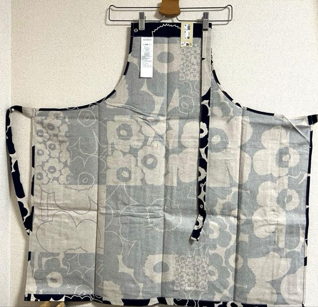 【新品未使用】マリメッコ　marimekko エプロン　ウニッコ　アニバーサリー