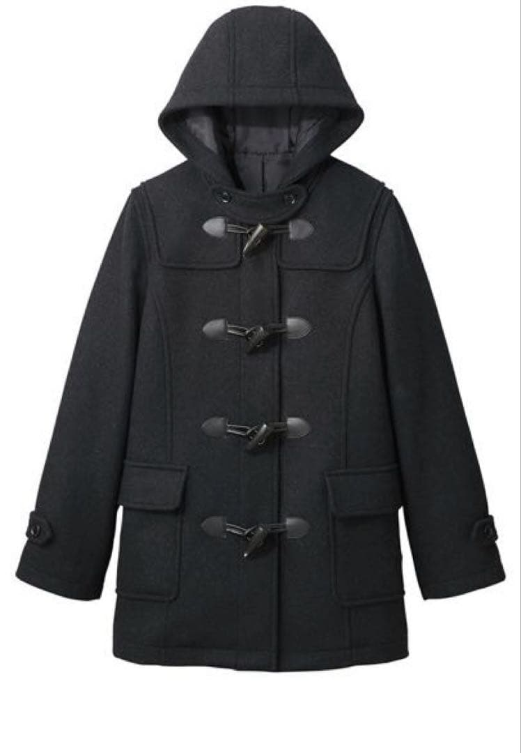 EASTBOY アンゴラ入りダッフルコート9号 美品