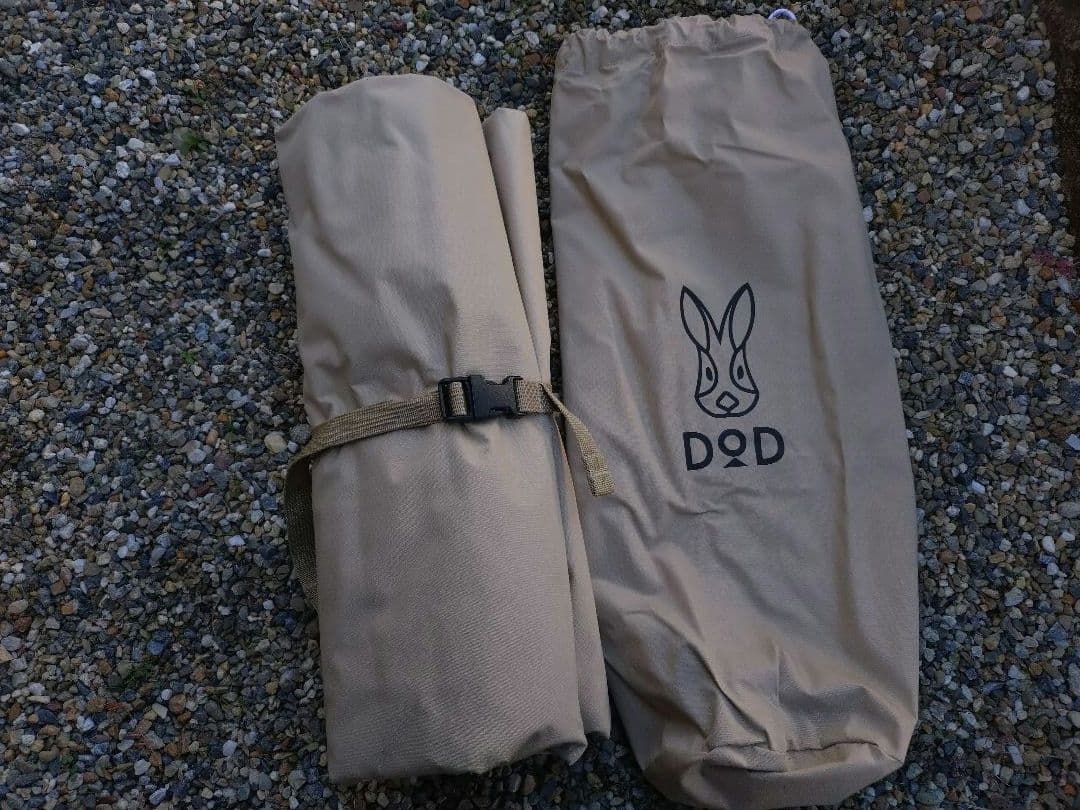 DOD カマボコテント3M(カラー：タン)、カマシールドM、カママットM　セット