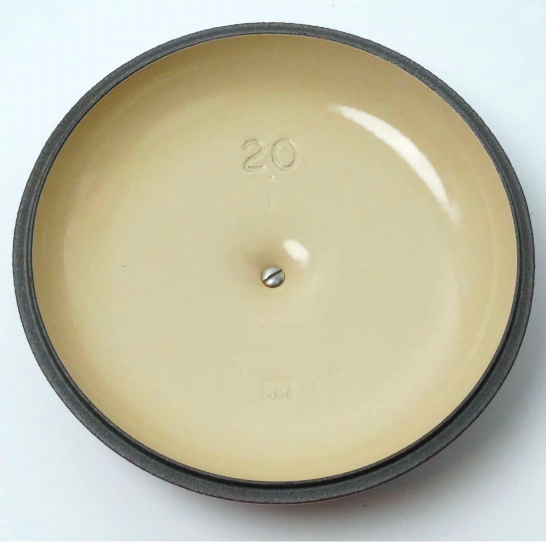 LE CREUSET　ココット ロンド チェリーレッド　20cm ママシリーズ