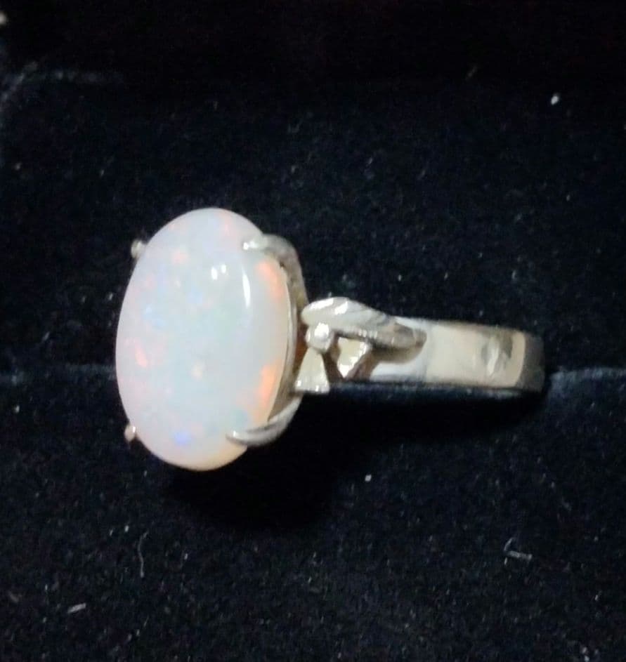 デザイン オパール リング サイズ13