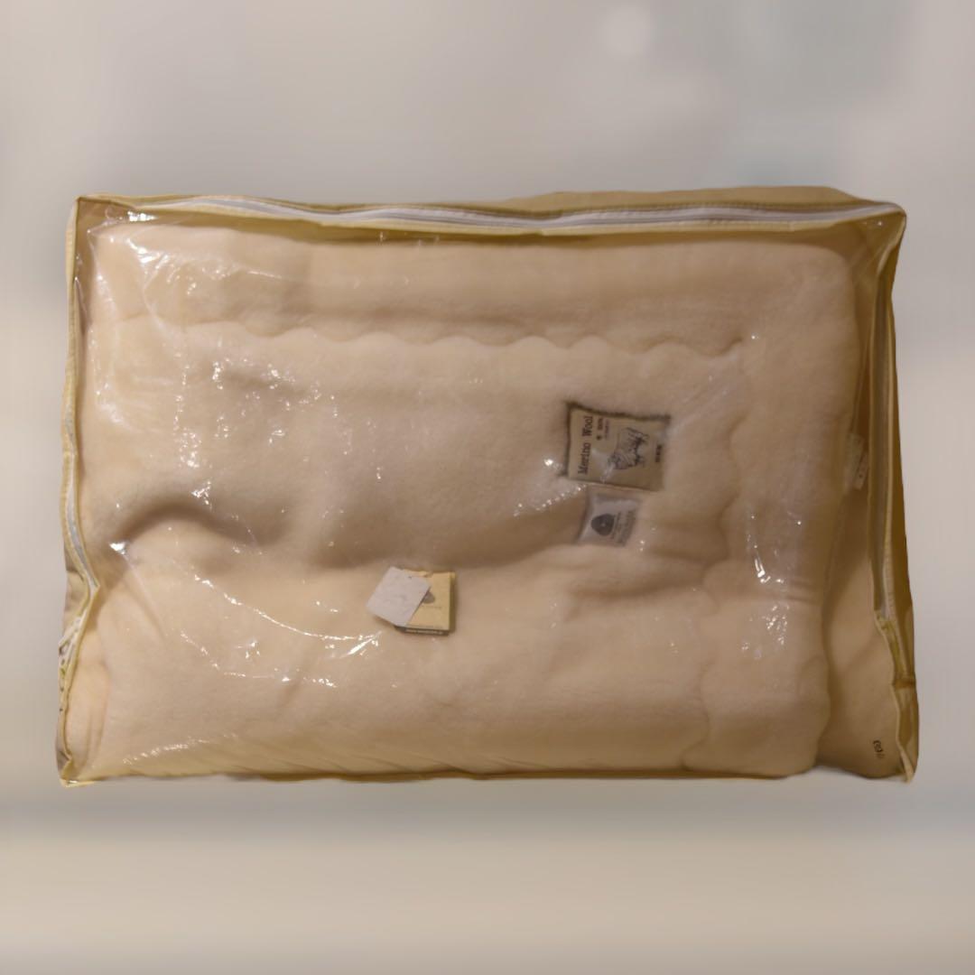 9049.メリノウール 寝具 敷パッド シングルサイズ