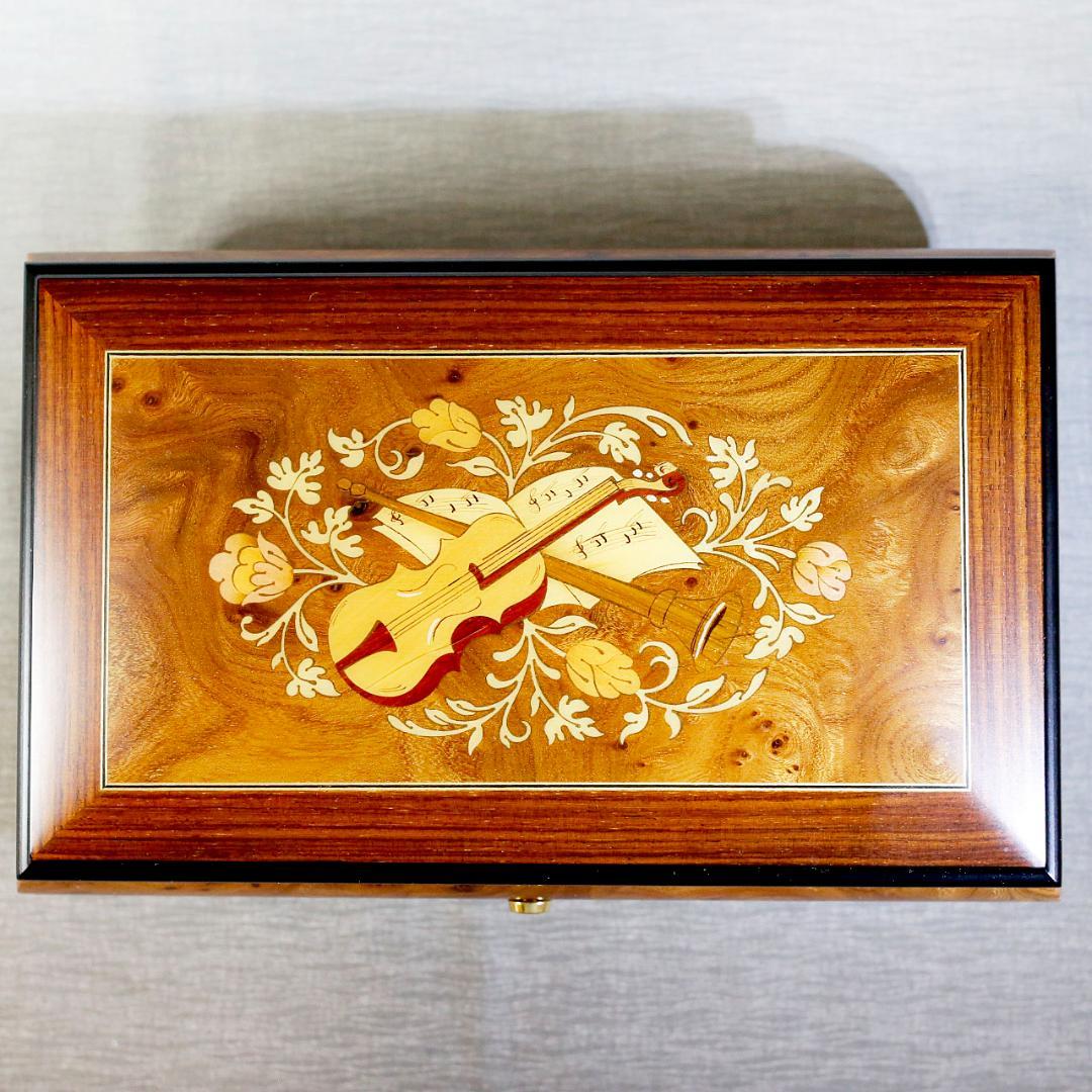 リュージュ 高級オルゴール ７２弁 チャイコフスキー ３曲