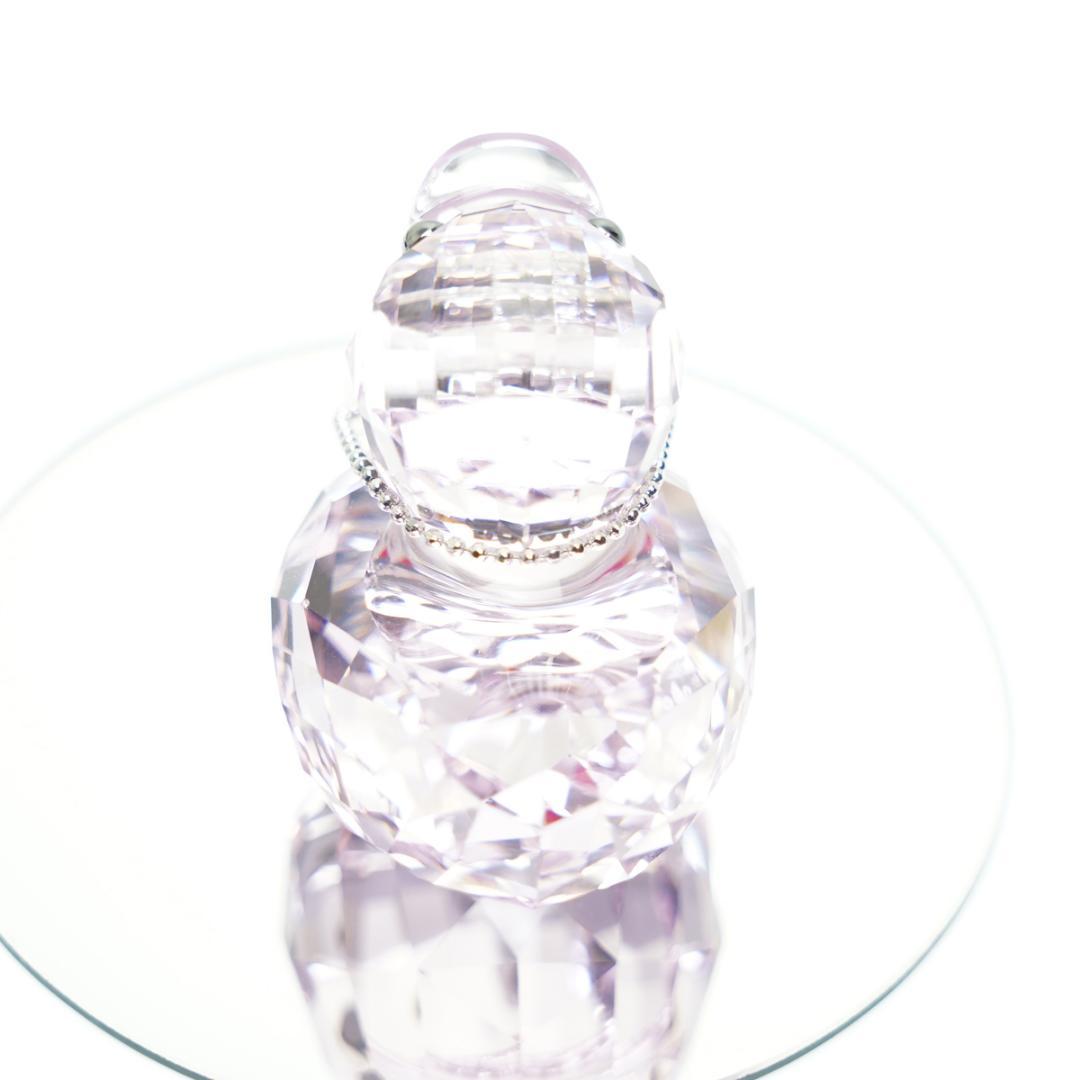 美品 スワロフスキー 置物 アヒル パープル ピンク Fancy Felicia