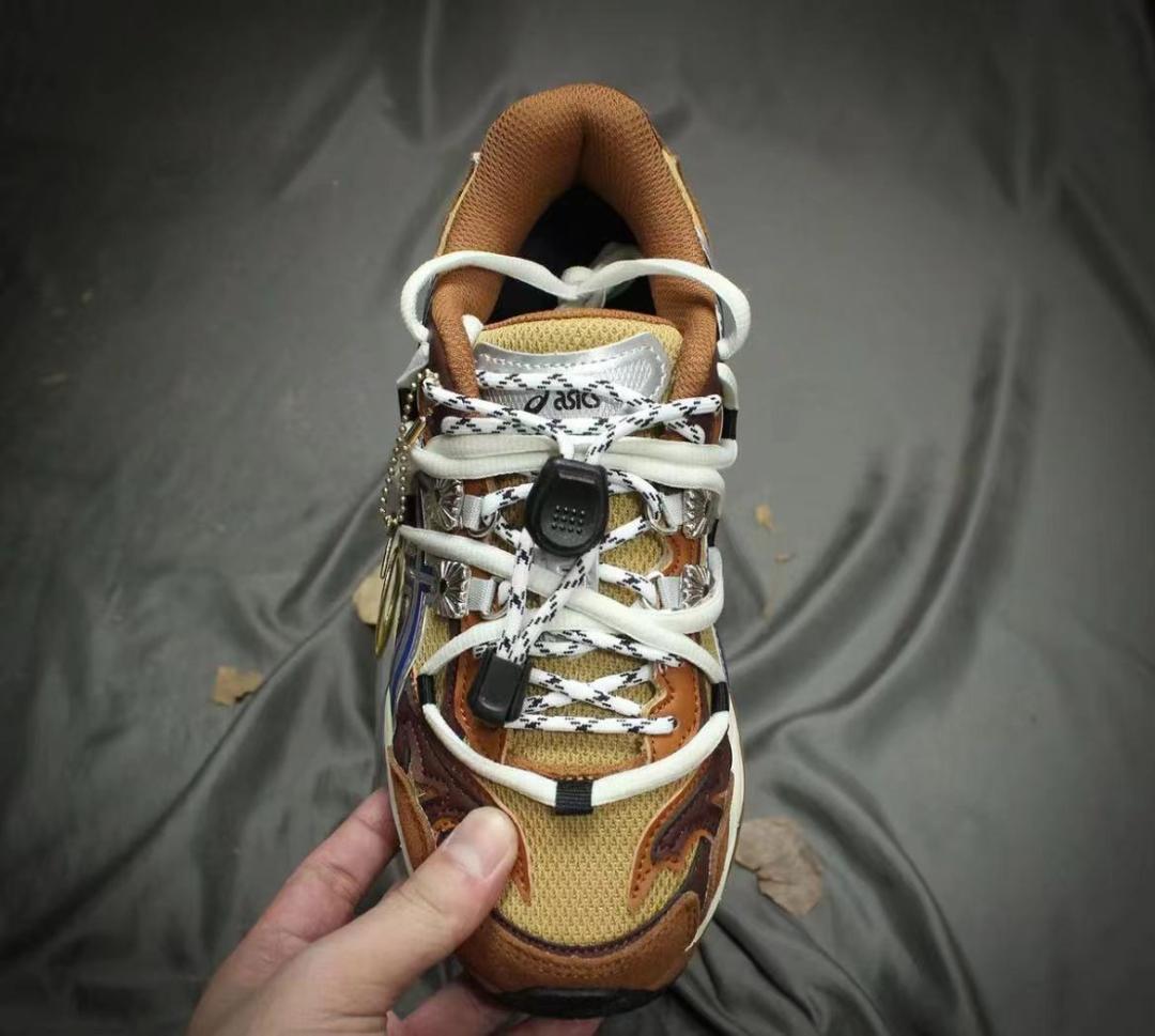 ASICS×TOGA スニーカー 24.5cm ブラウン ベージュ