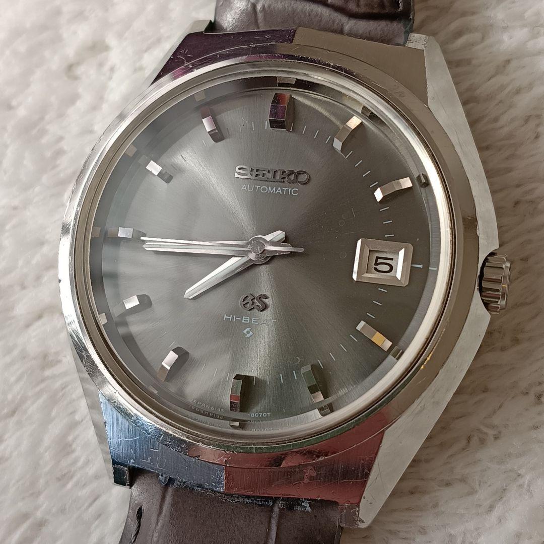 グランドセイコー 61GS 6145-8050 スケルトン&メダリオン　OH済