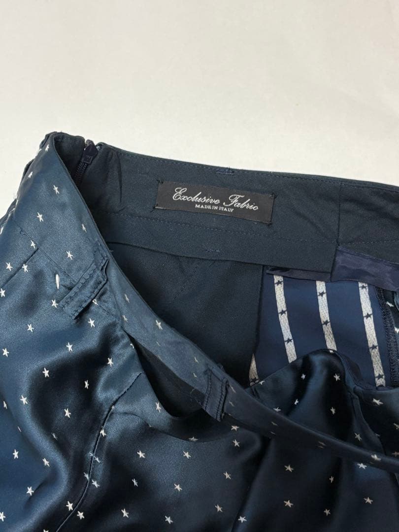 martin margiela 星柄タイトスカート ネイビー