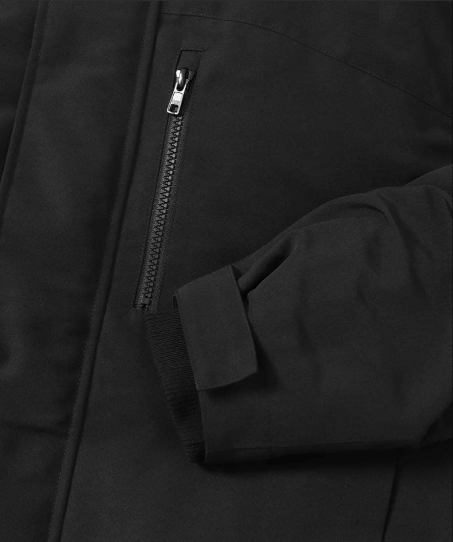 URBAN RESEARCH Sonny Label フーディダウンジャケット黒