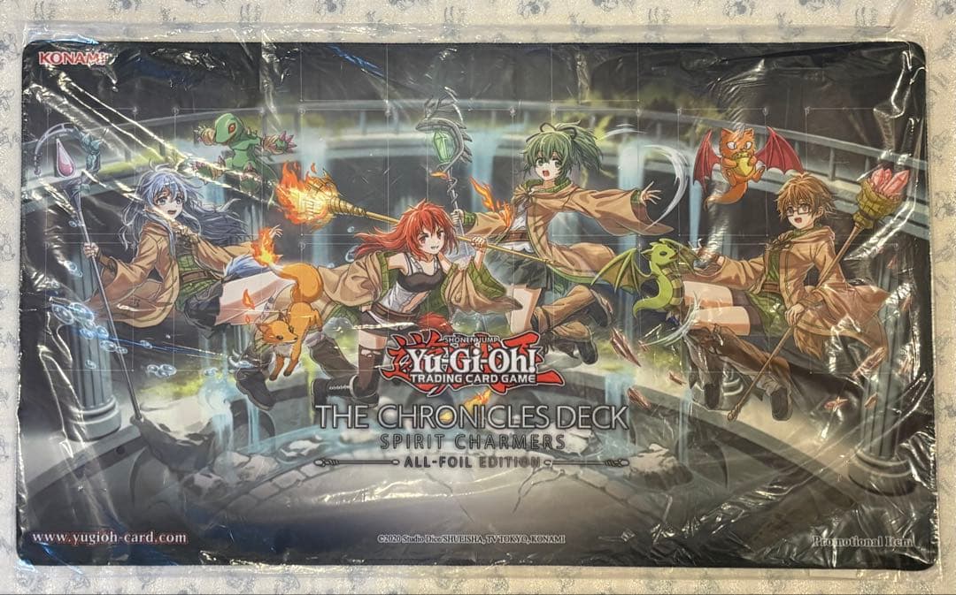 海外限定 精霊術の使い手 プレイマット 新品未開封 遊戯王 公式品