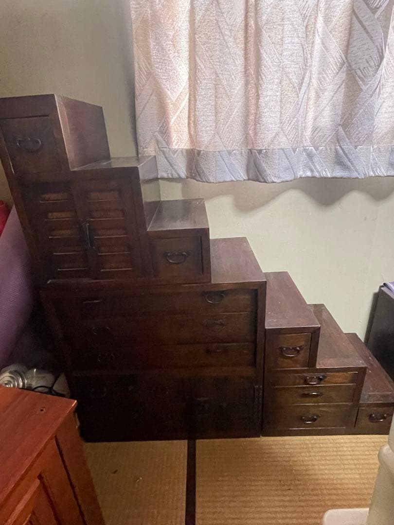 【やいこ】階段ダンス（右下階段部分のみ）　他商品とセット