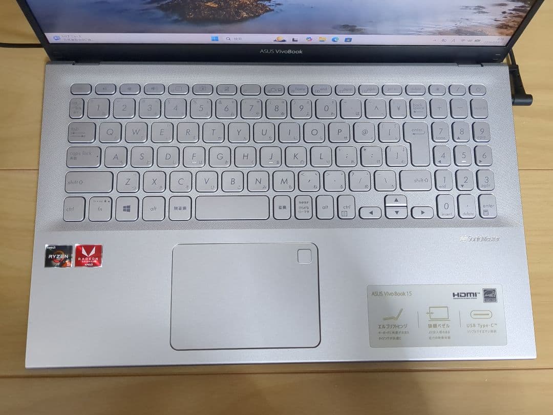 VivoBook X512DA Ryzen 5 8GBメモリ・512GBSSD