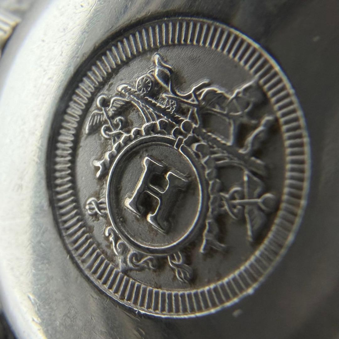 美品 HERMES エルメス セリエ 時計 腕時計 Vintage シルバー