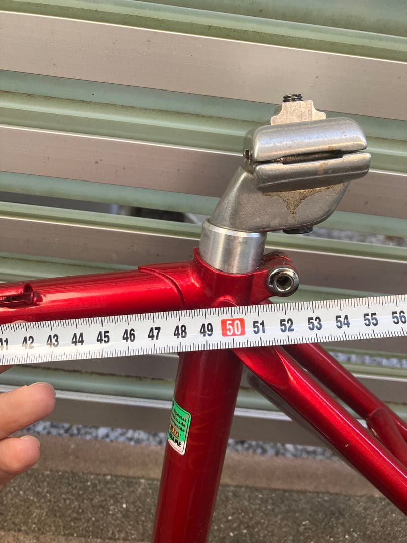 ケルビム　Cherubim レッド　ランドナー　フレーム　付属品あり　値下げ