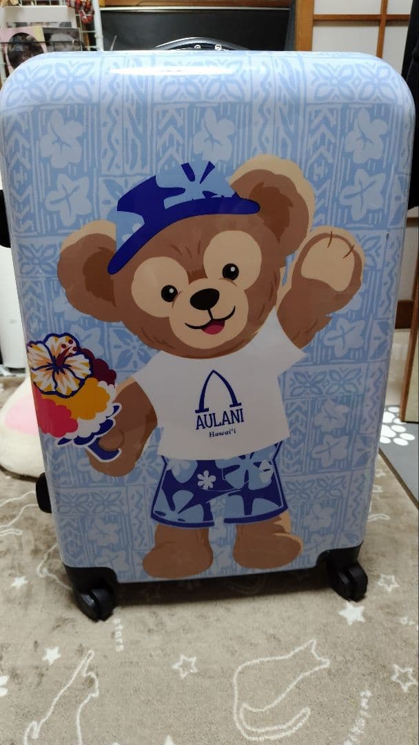 ハワイアウラニ限定ダッフィスーツケース