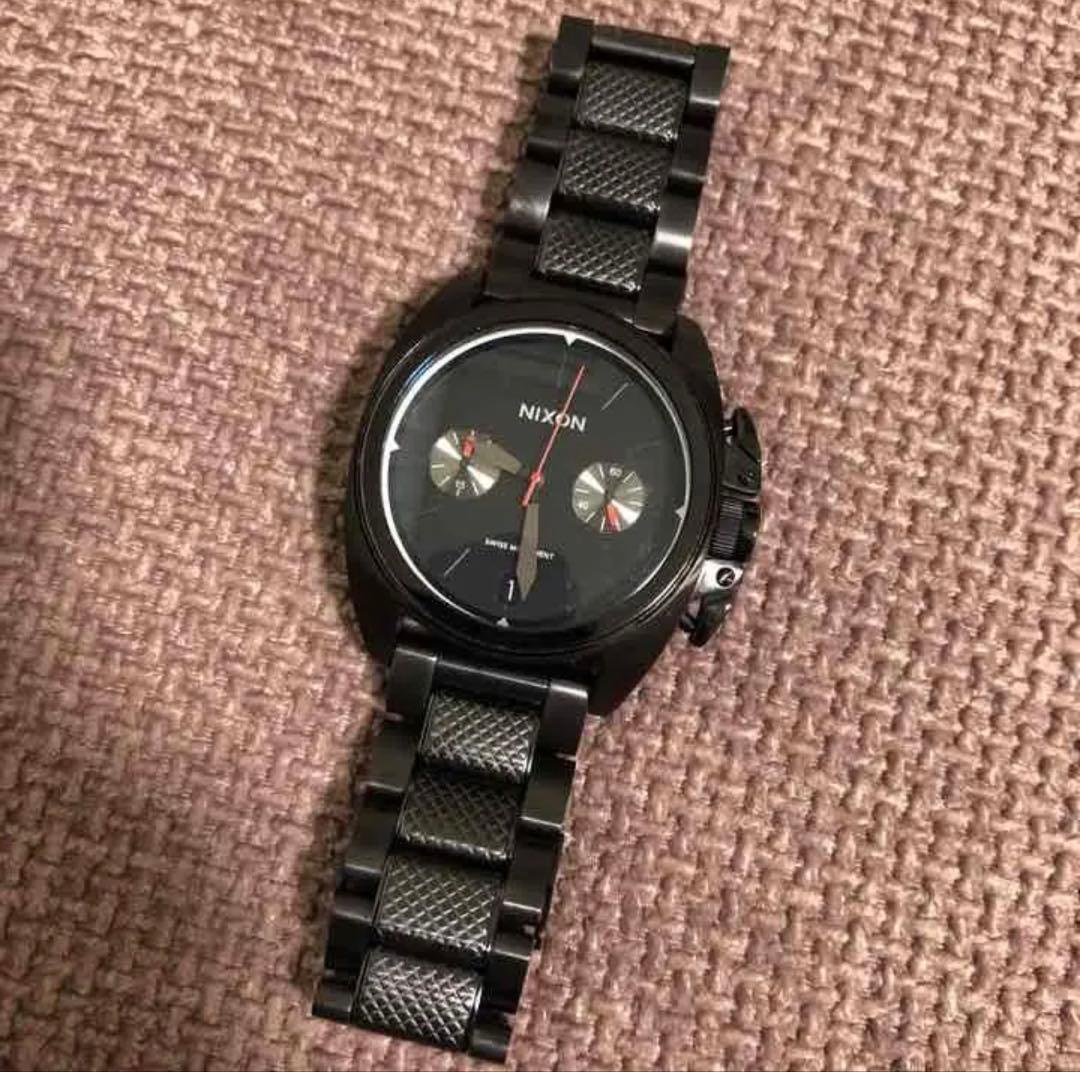 美品 NIXON ニクソン THE ANTHEM CHRONO アンセム クロノ