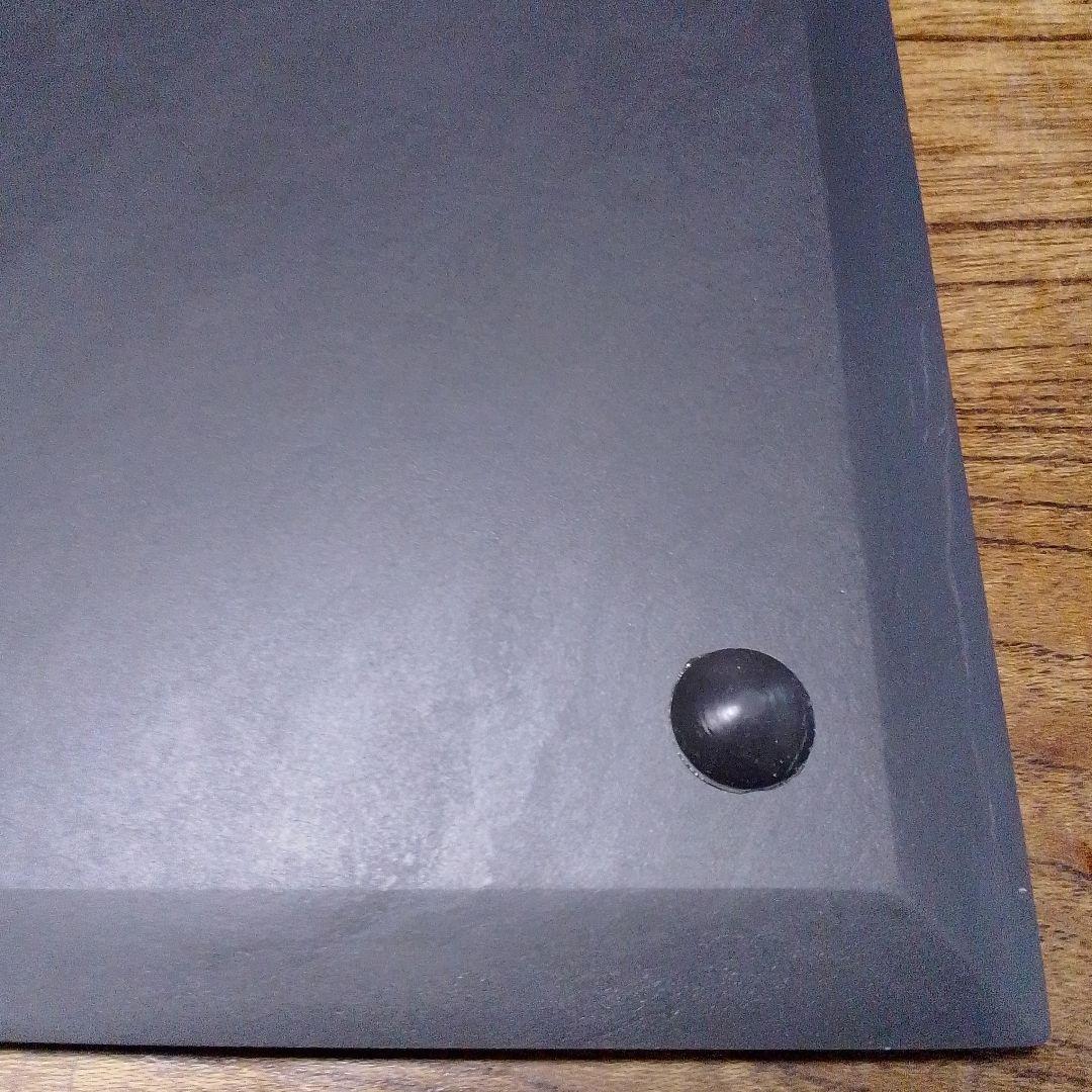 雄勝硯　正方皿　21cm 2枚セット　未使用　新しい年に新しい器を