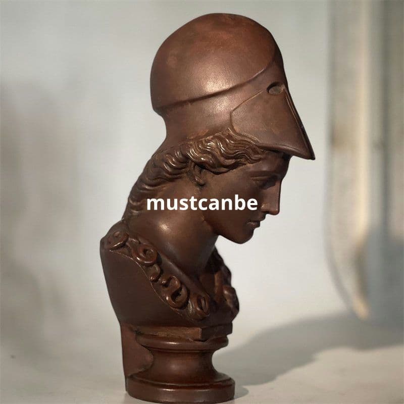 石像 アテナ像 知恵女神 リビング 玄関書斎 デスク 装飾品 工芸品 美術品置物