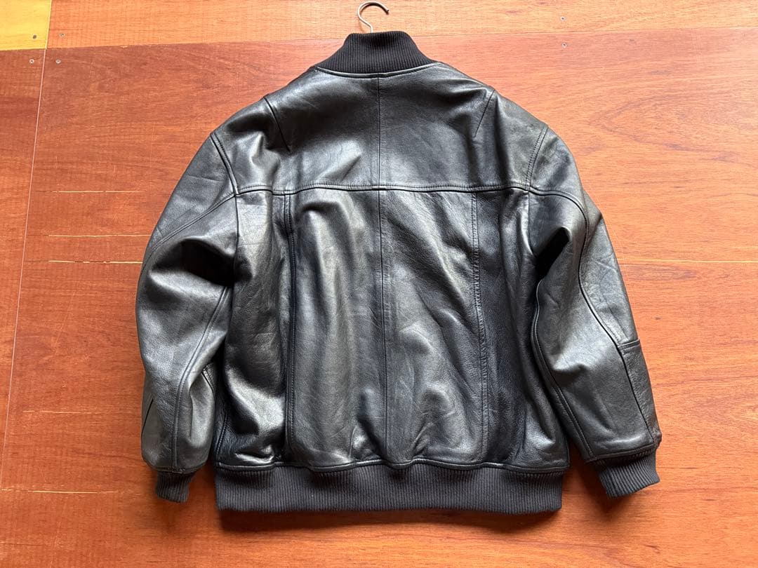 yoused play vintage レザージャケット　スタジャン　黒