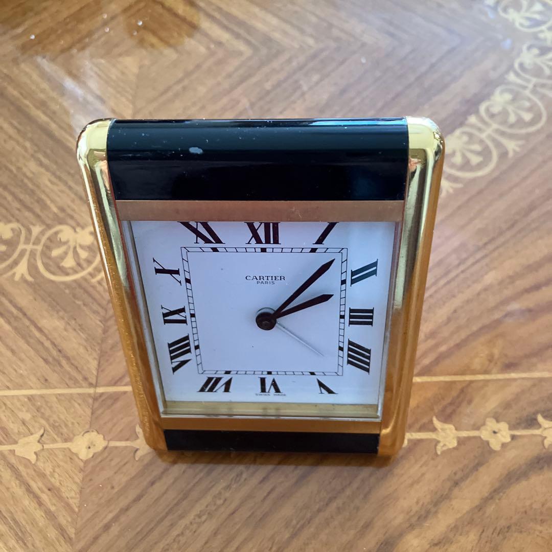 カルティエ 置き時計 ジャンク品
