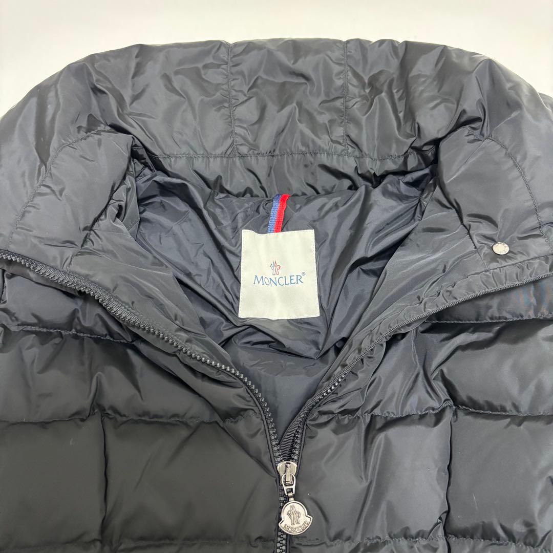 【正規品・美品】モンクレール フラメッテ ダウンコート ブラック サイズ0