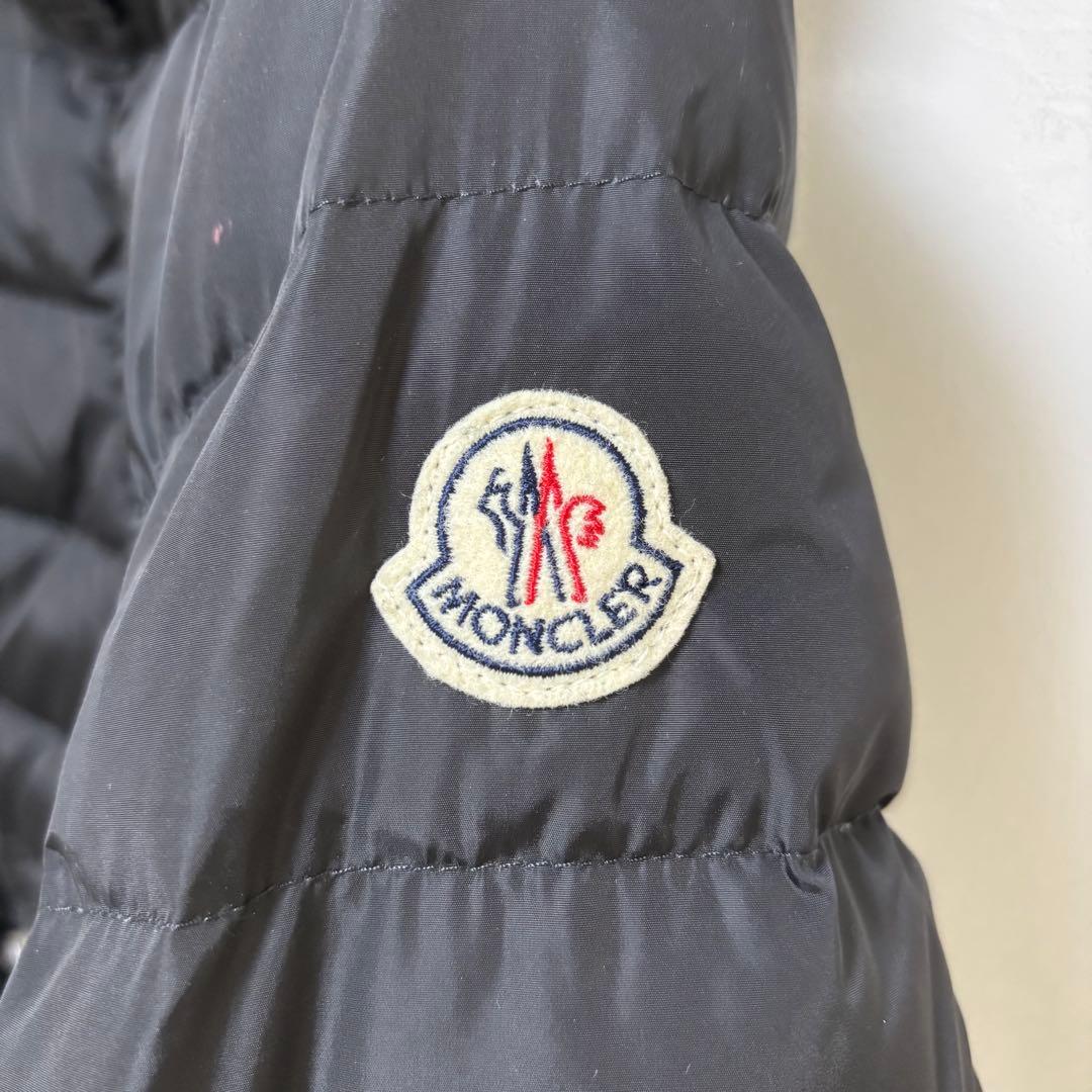 【正規品・美品】モンクレール フラメッテ ダウンコート ブラック サイズ0