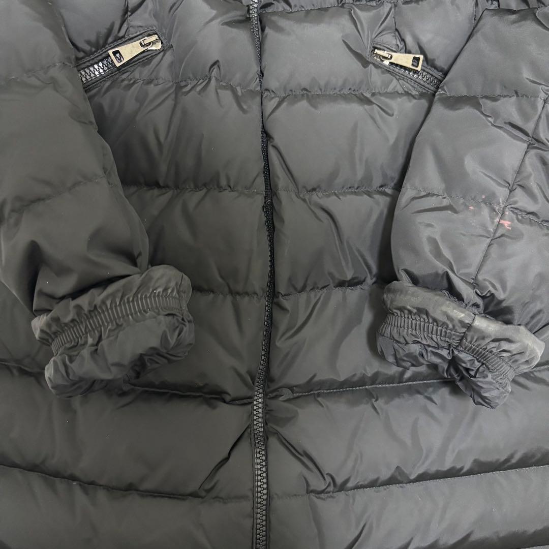 【正規品・美品】モンクレール フラメッテ ダウンコート ブラック サイズ0