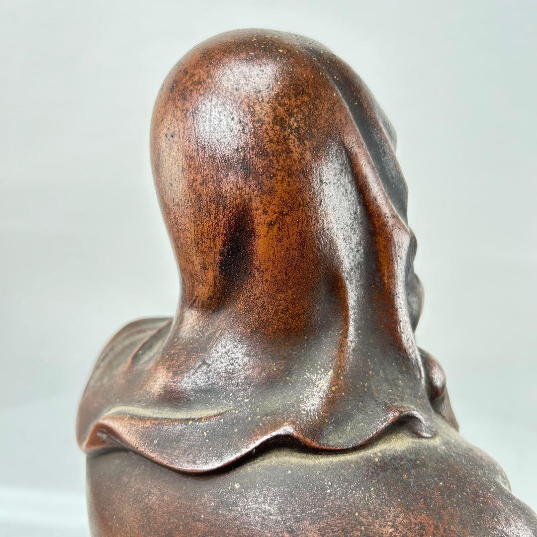 桃蹊堂造 福禄寿 約18cm 七福神 縁起物 伝統工芸品 置物