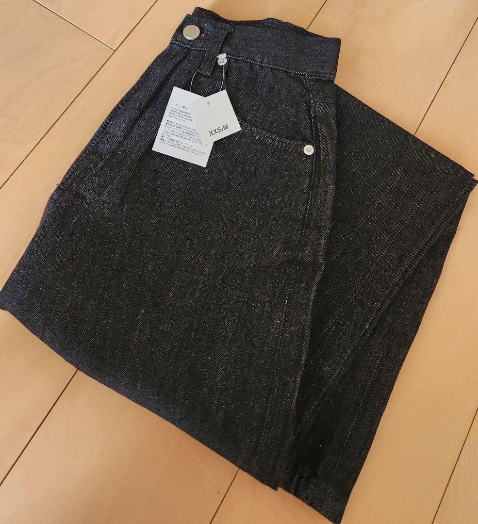 twwデニム 新品タグ付き ブラック XXS/M