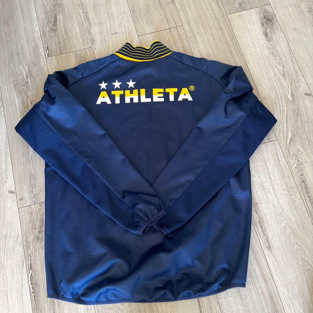 ATHLETA 紺色ジャージ上下