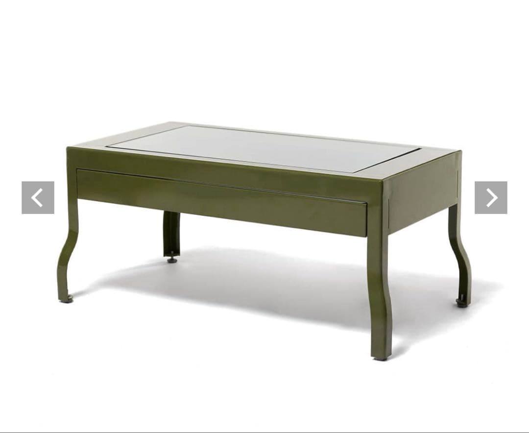 DULTON オリーブグリーン ローテーブル