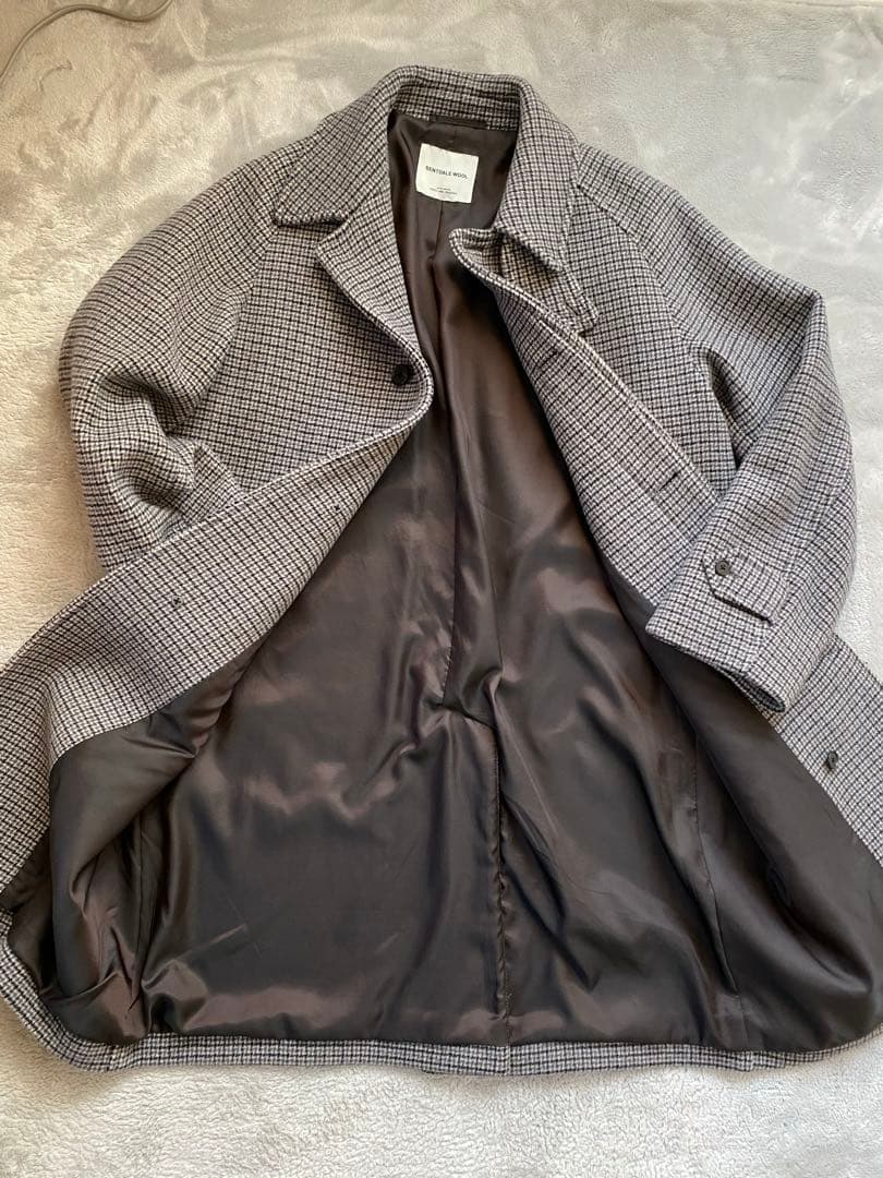 グリーンレーベルリラクシング　SENTDALE WOOL ステンカラーコート