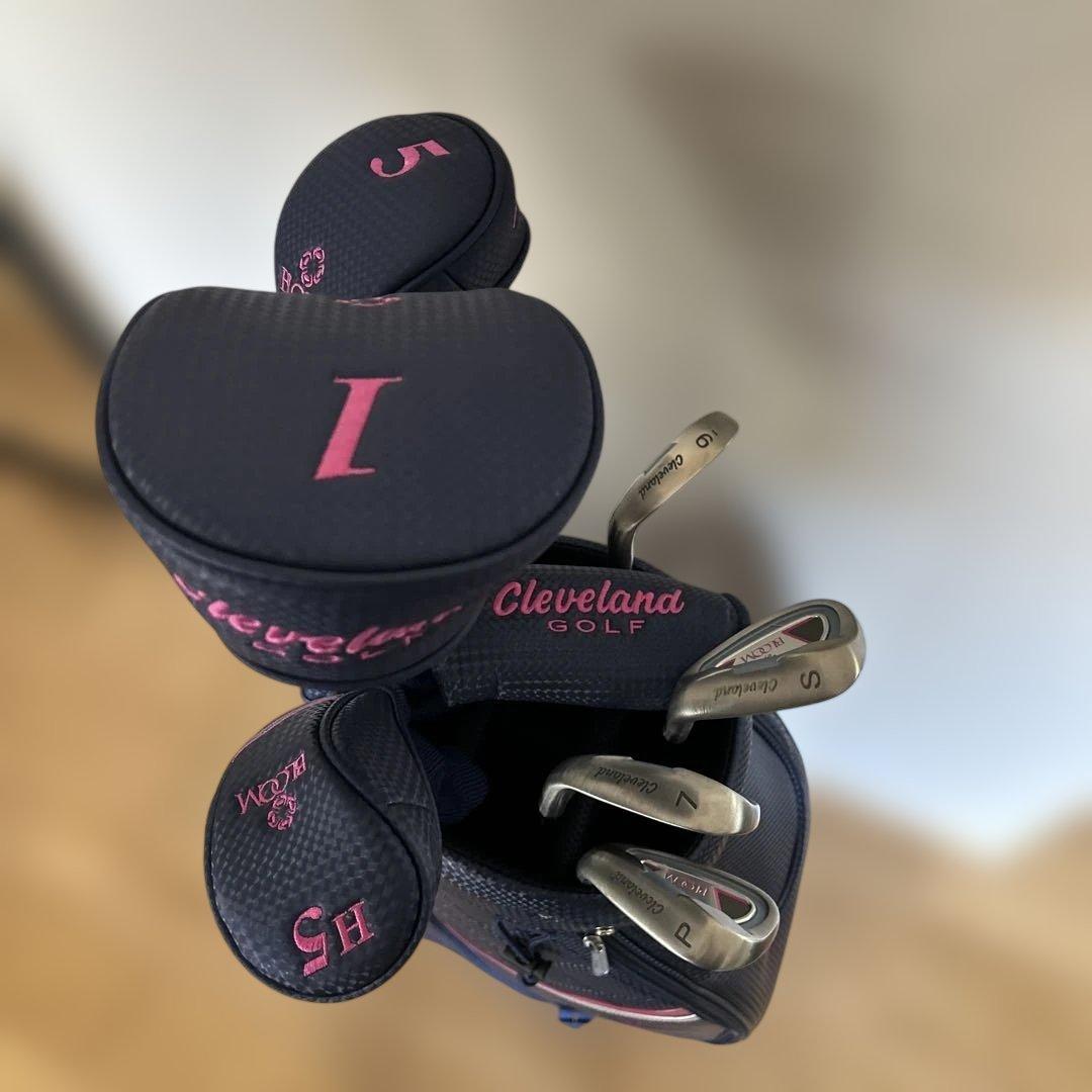 クリーブランドBLOOM 初心者セットELOM ゴルフバッグ