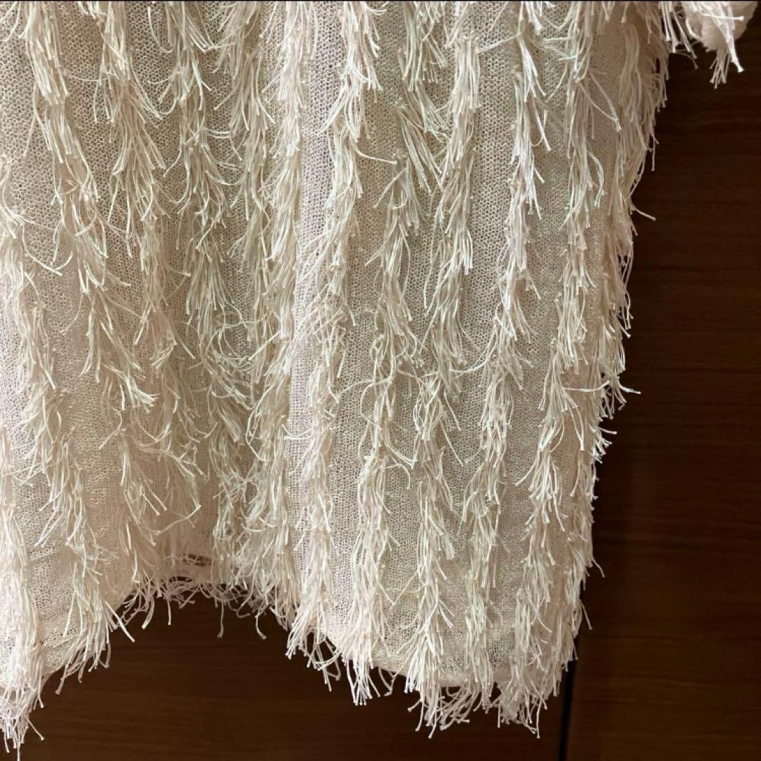 最終価格！beautiful people フリンジジャガードレイヤード