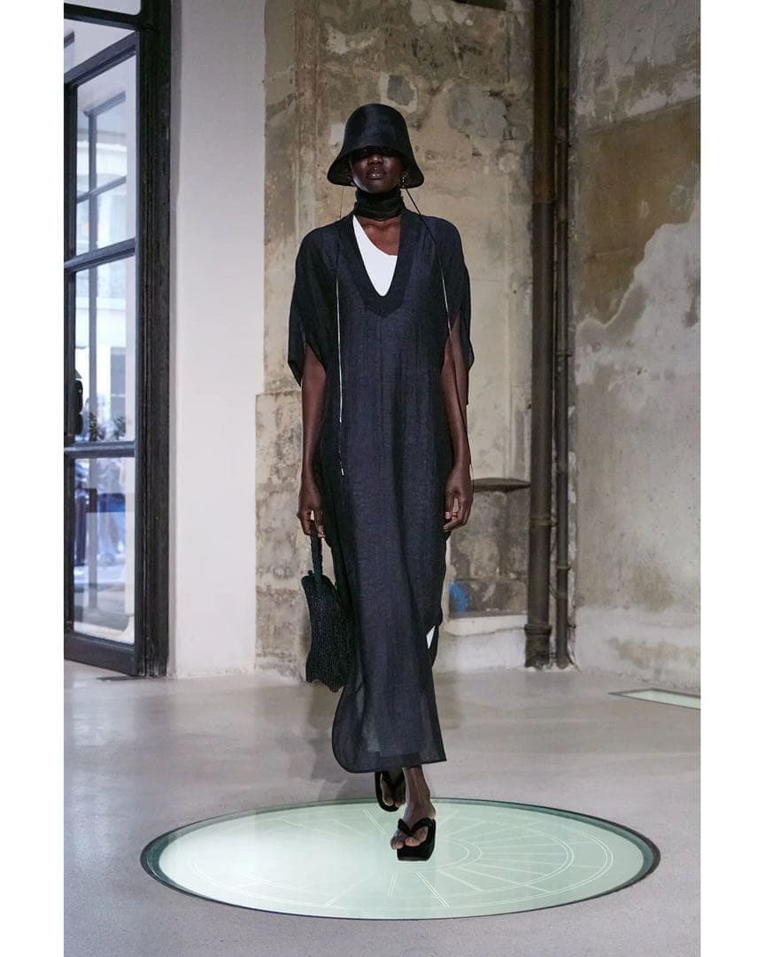 Mame Kurogouchi スカーフ Floral Scarf 花柄刺繍