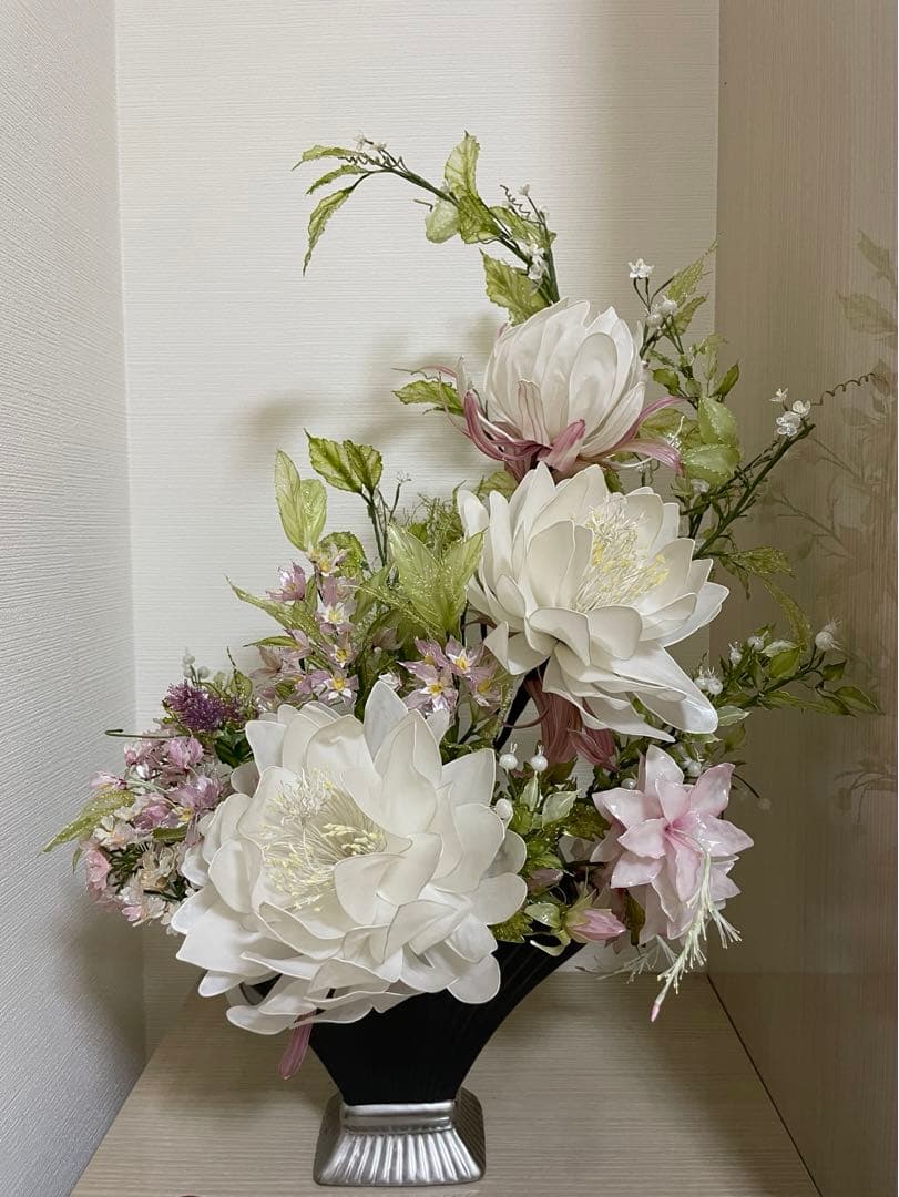 旅館/ホテル/店頭/ロビー/玄関花/迎え花/フラワーアレンジメント/造花