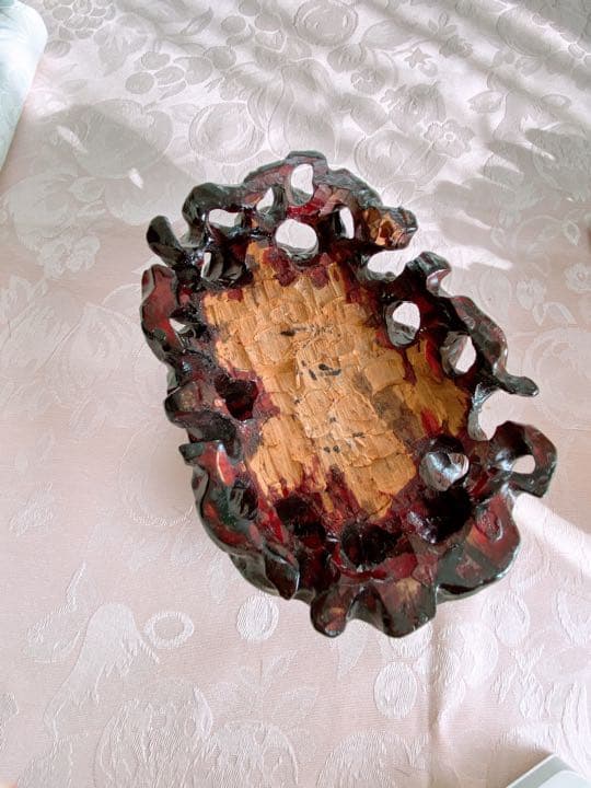 中国天然石 中国近代骨董美術 置物 インテリア 果汁