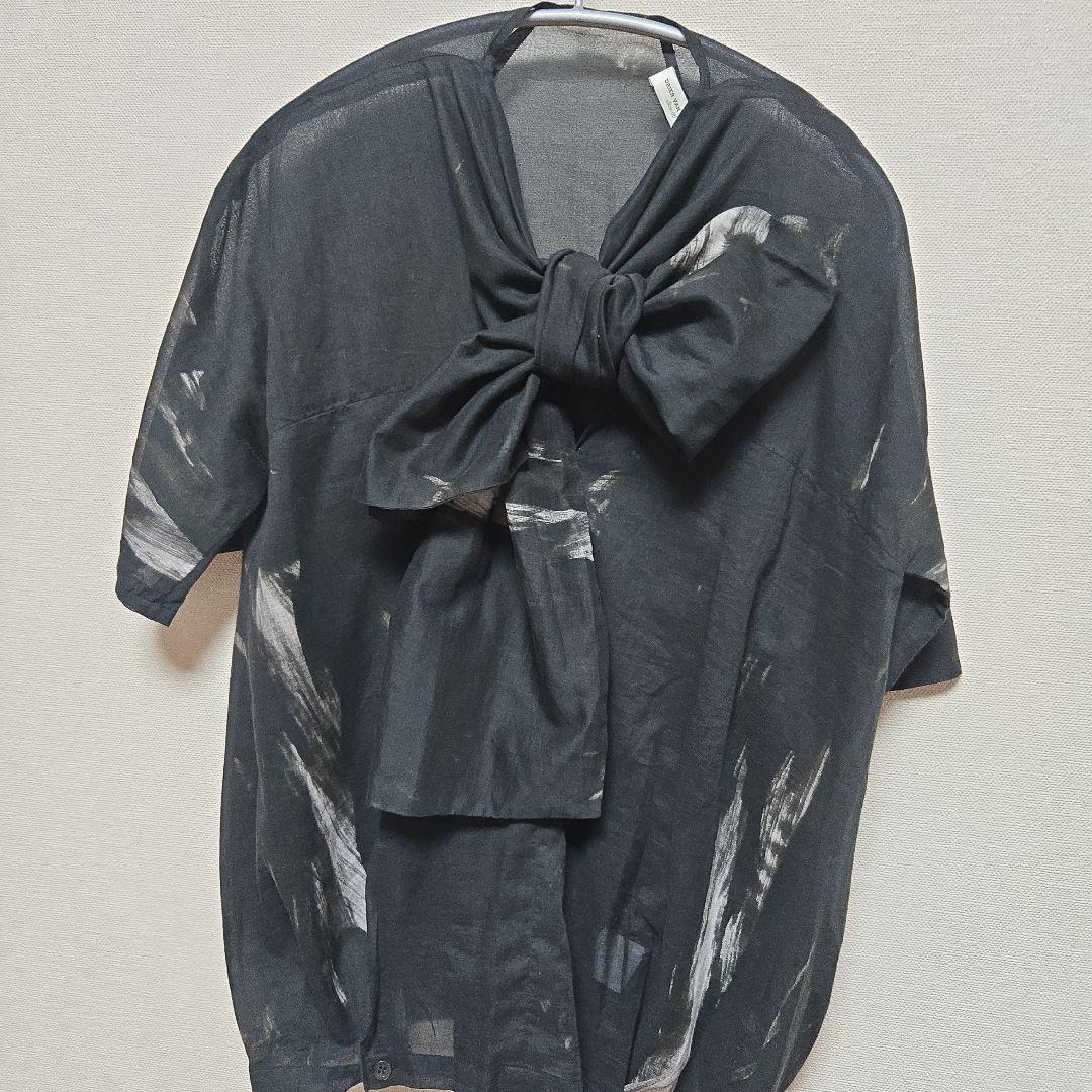 DRIES VAN NOTEN ドリスヴァンノッテン　タイ襟ブラウス