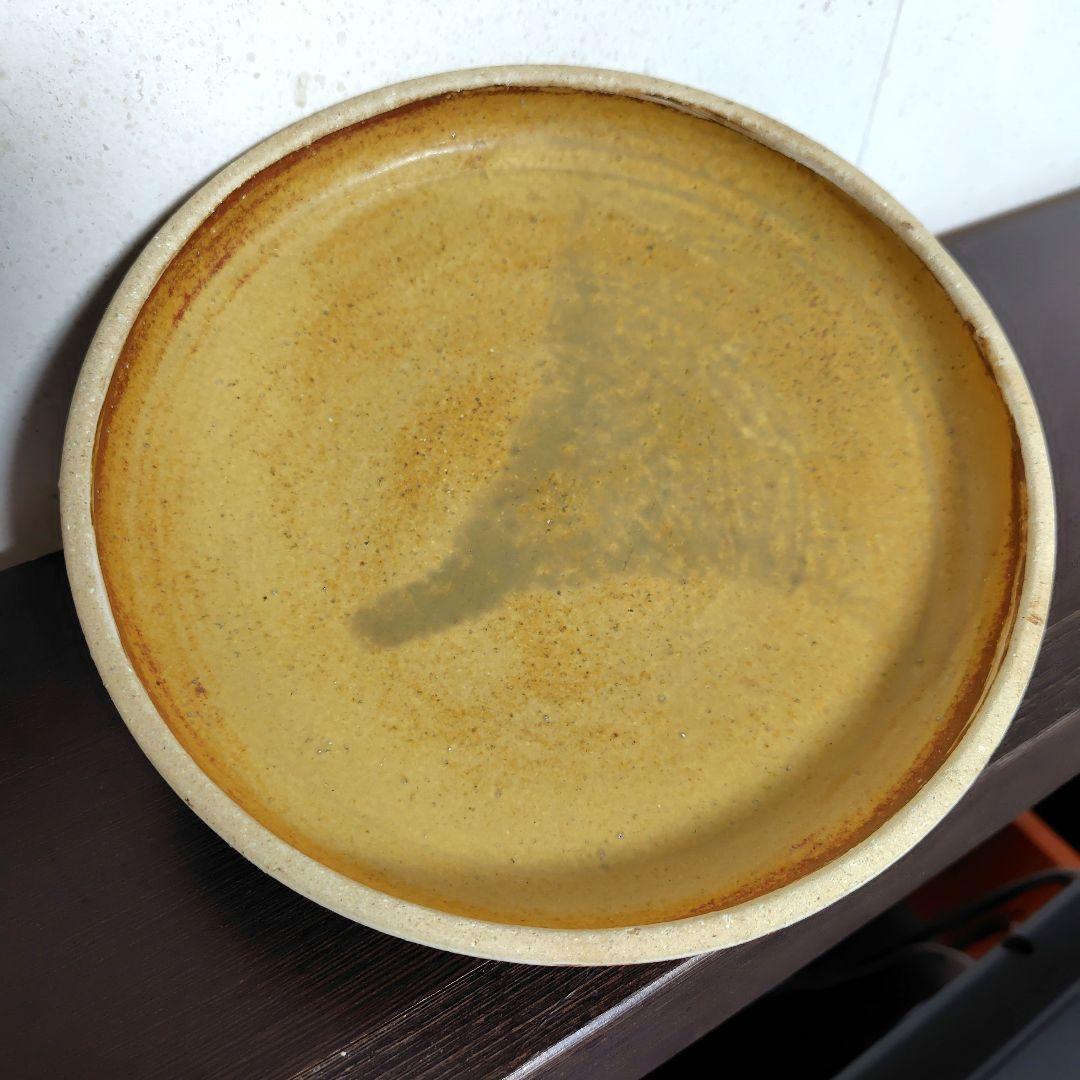 【作家物】一点物　蓋付き壺　蓋物器　菓子入れ　一点物　インテリア　飴色