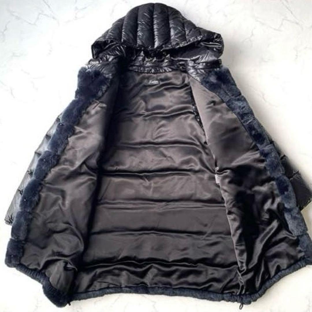 J-white 三京商会 高級レッキスファー＆ダウンコート 定価143,000円