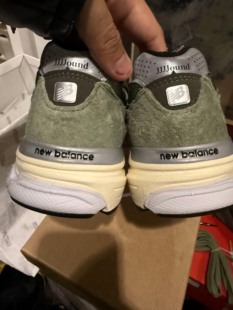 New Balance x JJJJound 990JD3 オリーブグリーン