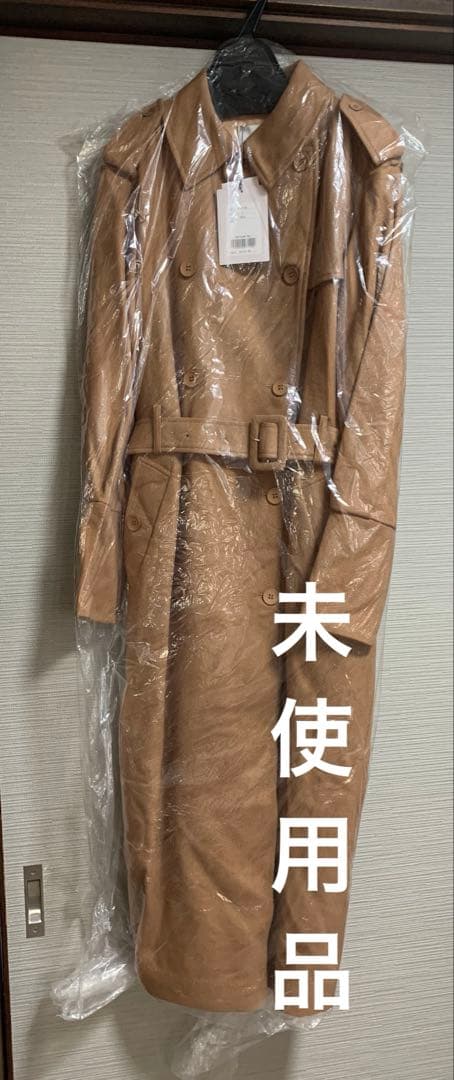 未使用品Ameri vintage BACKPLEATSTRENCH