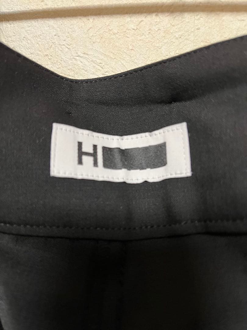 H BEAUTY&YOUTH ＜H＞トロピカルハイウエストサスペンダーパンツ