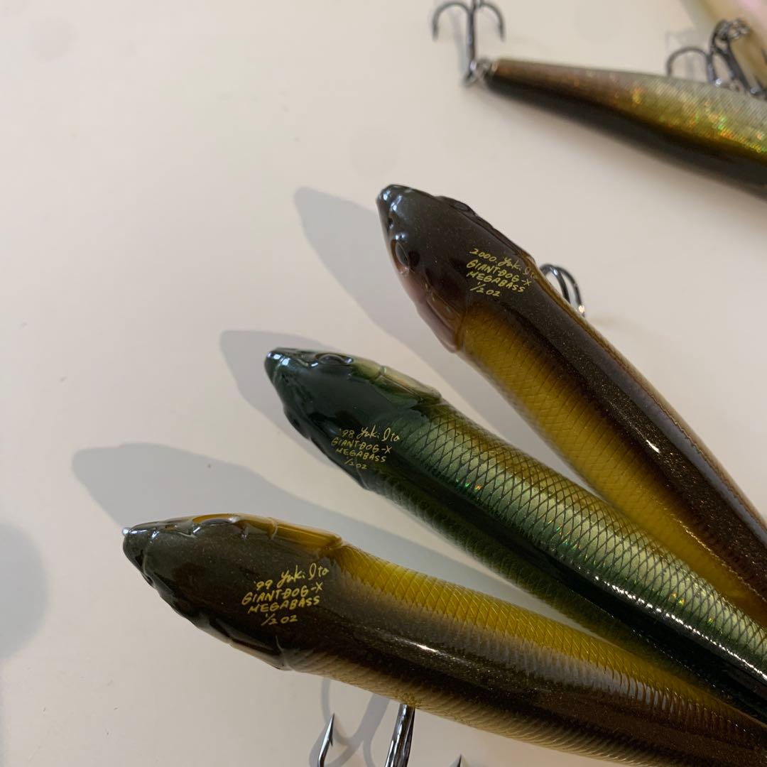 メガバス　ジャイアントドッグX プロップダーター　x-80 他　バス釣り引退